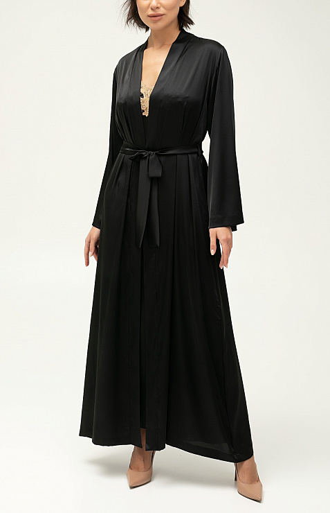 Халат длинный ROYAL BLACK   