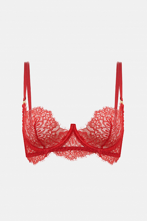 Бюстгальтер мягкая чашка OPIUM RED   
